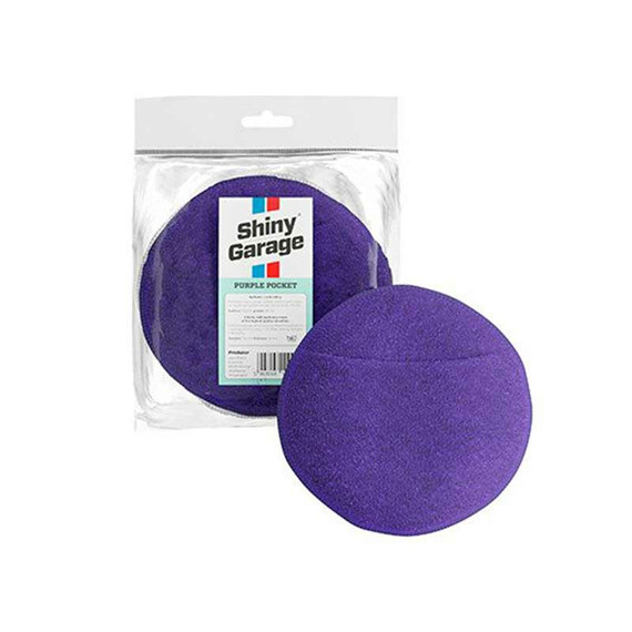 Shiny Garage Purple Pocket aplikator z mikrofibry