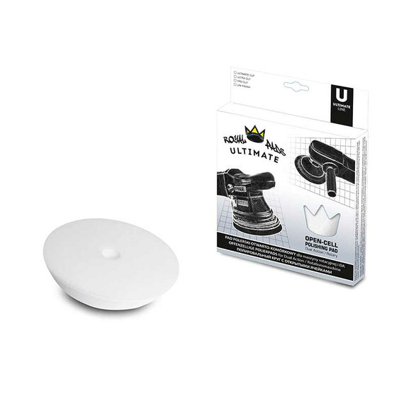 Royal Pads Ultimate Cut White 80/93mm - biały pad polerski mocno tnący