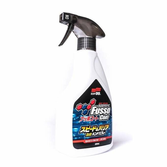 Soft99 Fusso Coat Speed & Barrier Hand Spray 500ml - quick detailer