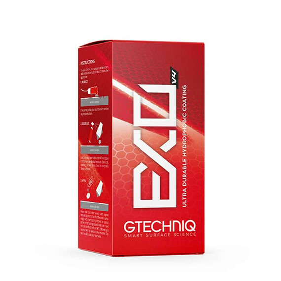 Gtechniq  EXOv4 Ultra Durable Hybrid Coating 50ml - powłoka hydrofobowa