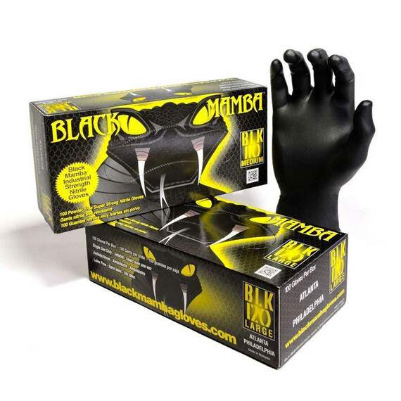 Rękawiczki Black Mamba M 100szt