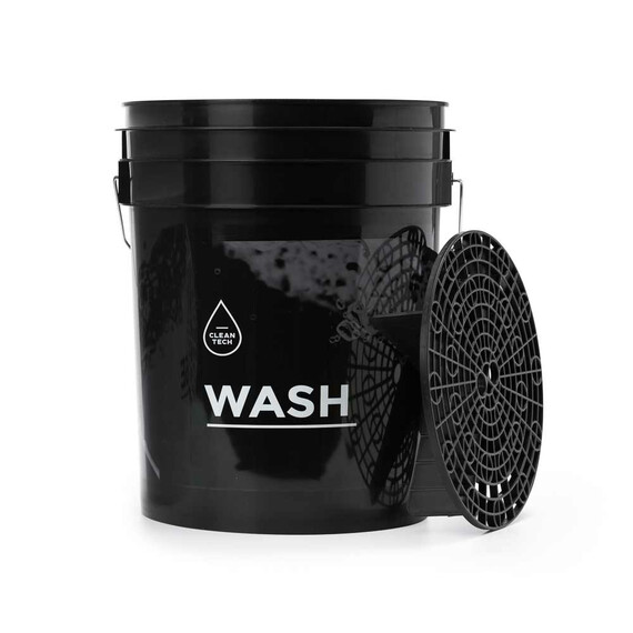 Cleantech Wiadro Czarne WASH + separator