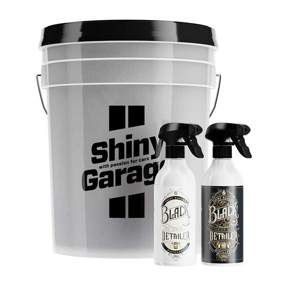 Shiny Garage Mystery Bucket XL BLACK EDITION - zestaw wiadro + kosmetyki