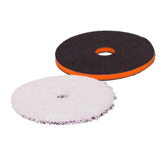 Zvizzer Microfiber Pad 135mm + Interface Orange 130 - zestaw przekladka dystansowa i pad mikrofibrowy