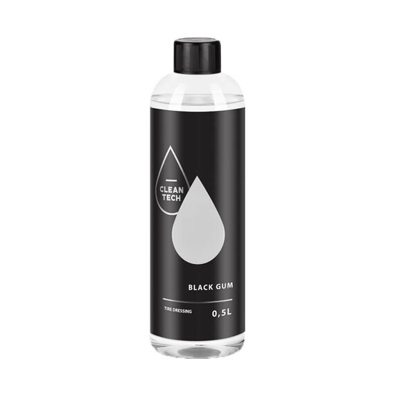CleanTech Black Gum 500ml - dressing do opon i plastików zewnętrznych