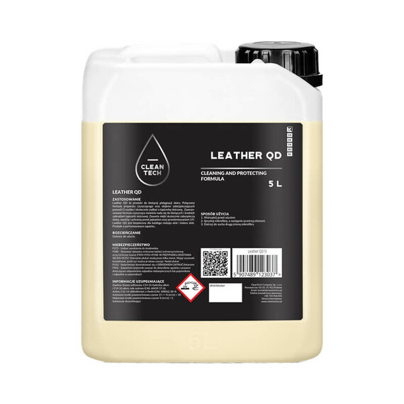 CleanTech Leather QD 5L - środek do pielęgnacji skóry