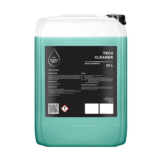 CleanTech Tech Cleaner 25L - kwasowy szampon samochodowy