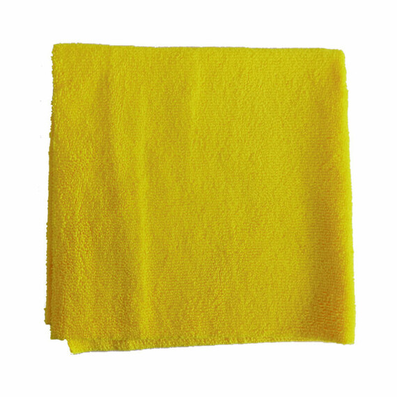 ZviZZer Microfiber Cloth Yellow 10 pieces mikrofibra bezszwowa