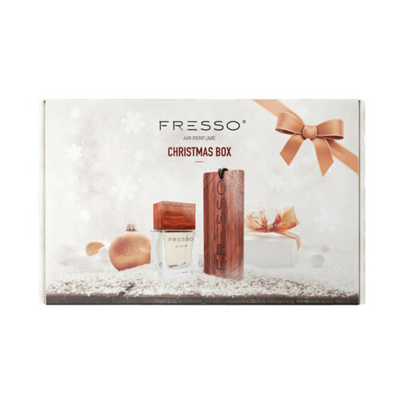 Fresso Christmas Box 2 zawieszki + perfumy