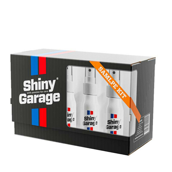 Shiny Garage Sample Kit V2 10x50ml - zestaw do pielegnacji samochodu