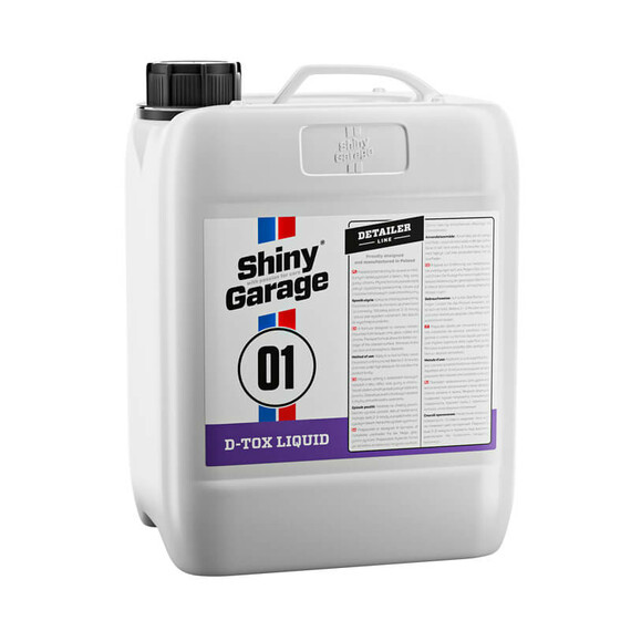 Shiny Garage D-Tox Liquid 5L środek do usuwania zanieczyszczeń metalicznych