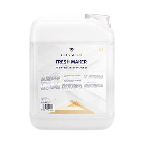 Ultracoat Fresh Maker All Surfaces Interior Cleaner 5L