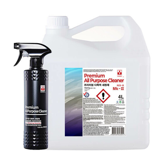 BINDER Premium All Purpose Cleaner APC 4L+500ml zestaw  - skoncentrowany, uniwersalny środek czyszczący