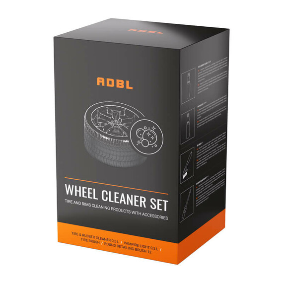 ADBL Wheel Cleaner Set - zestaw do mycia opon i felg