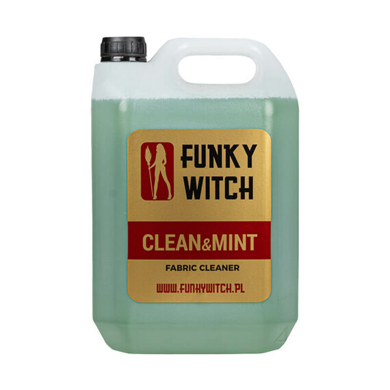 Funky Witch Clean&Mint Fabric Cleaner 5L - czyszczenie tapicerki materiałowej, podsufitki i dywanów