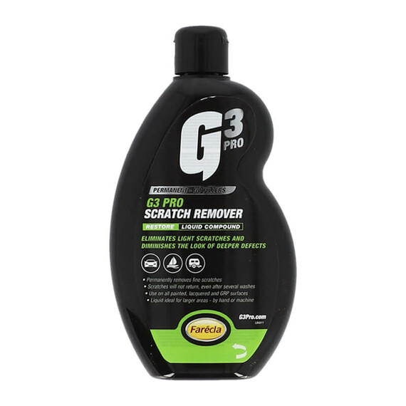 Farecla G3 Pro Professional Scratch Remover Liquid 500ml - płyn polerujący, usuwający rysy