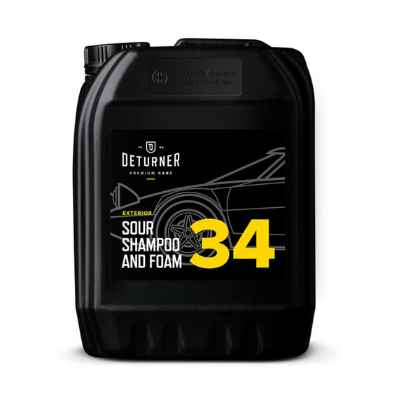 Deturner Sour Shampoo&Foam 5L- szampon samochodowy i kwaśna piana aktywna