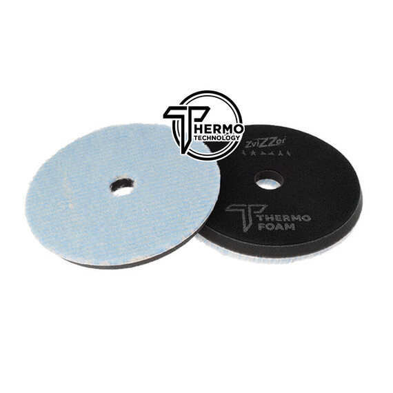 ZviZZer PRO THERMO HYBRID PAD BLACK (SOFT) 140/15/125mm - hybrydowy pad polerski