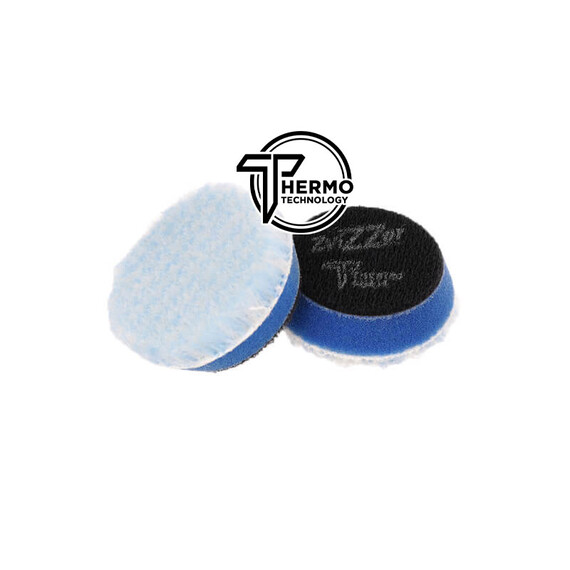 ZviZZer PRO THERMO HYBRID PAD BLUE (MEDIUM) 55/15/35mm - średnio tnący hybrydowy pad polerski