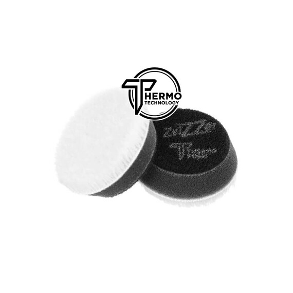 ZviZZer PRO THERMO WOOL PAD BLACK FOR DA (SOFT) 55/20/35mm - pad polerski z naturalnej wełny