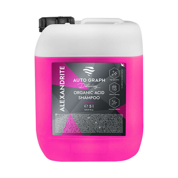 Auto Graph Alexandrite Organic Acid Shampoo 5L - skoncentrowany kwaśny szampon