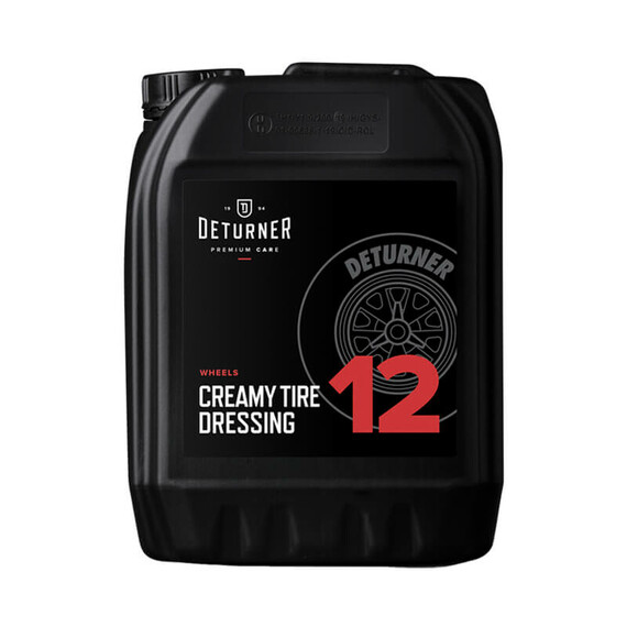 Deturner Creamy Tire Dressing 5L - środek do zabezpieczania opon, gum i plastików