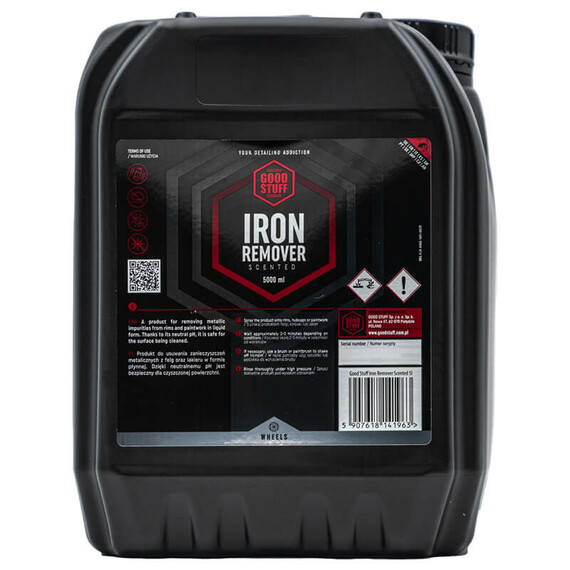 Good Stuff Iron Remover ICE 5L - usuwanie zanieczyszczeń metalicznych