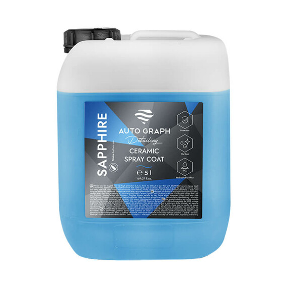 Auto Graph Sapphire Ceramic Spray Coat 5L- szybkie i trwałe zabezpieczenie lakieru