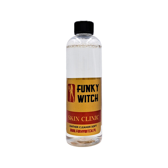 Funky Witch Skin Clinic Leather Cleaner Soft 500ml - środek do czyszczenia skór