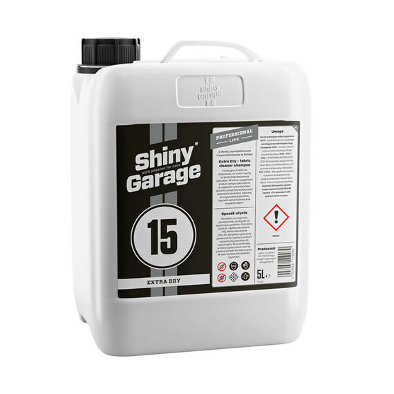 Shiny Garage Extra Dry 5L - środek do prania podsufitki, boczków, elementów wrażliwych na przemoczenia