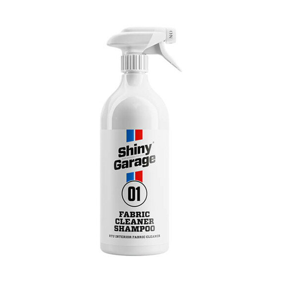 Shiny Garage Fabric Cleaner Shampoo 1L - szampon do tapicerki materiałowej zestaw promocyjny