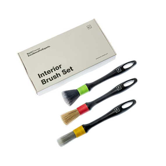 Koch Chemie Interior Brush Set - zestaw pędzelków do wnętrza