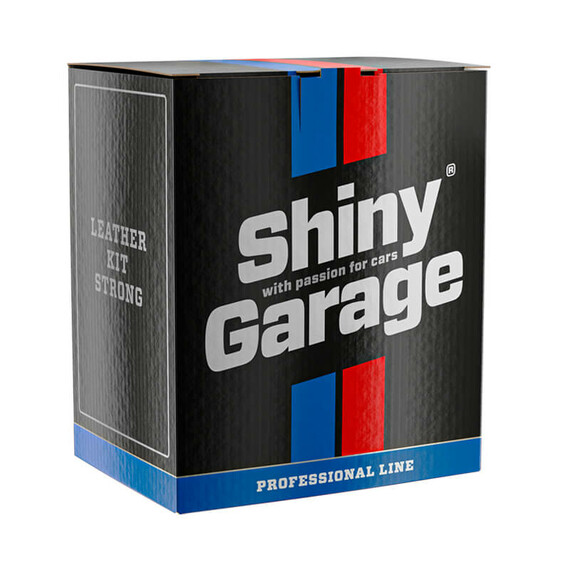 Shiny Garage Leather Kit Strong - zestaw do czyszczenia tapicerki skórzanej