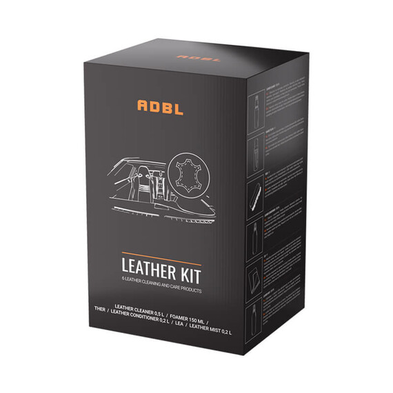 ADBL Leather Kit - zestaw do czyszczenia i pielęgnacji skóry