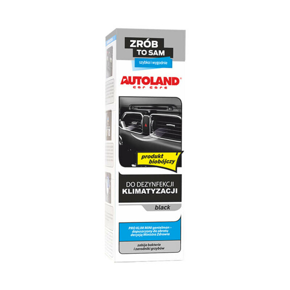 Autoland Pro-Klim Mini Black środek do czyszczenia i dezynfekcji klimatyzacji 200ml
