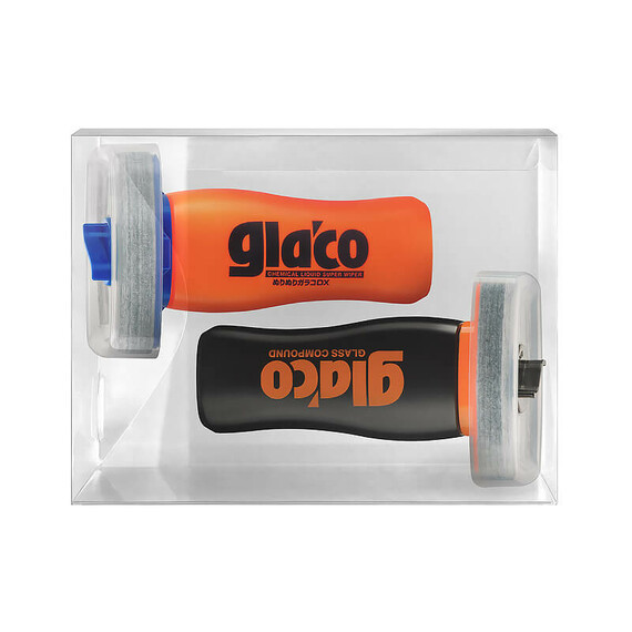 Soft99 Glaco Dx 110ml + Soft99 Glass Compound Roll On 100ml - zestaw