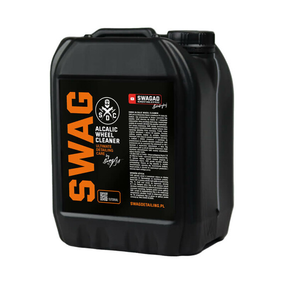 SWAG Alcalic Wheel Cleaner 5L - zasadowy środek do mycia felg