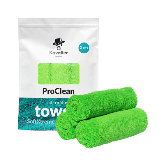 Kavalier ProClean Microfiber Towel Ultra Soft Touch 420 41x41cm 3pack - ultradelikatna mikrofibra