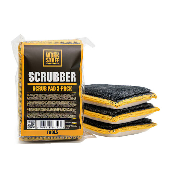 Work Stuff Scrubber Pad 3pack - dwustronny pad do czyszczenia wnętrza