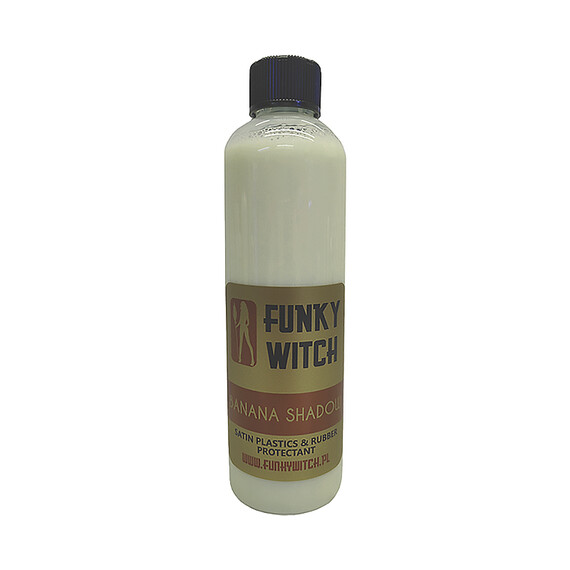 Funky Witch Banana Shadow Satin Plastic & Rubber Protectant 500ml - satynowy dressing do plastików i gum