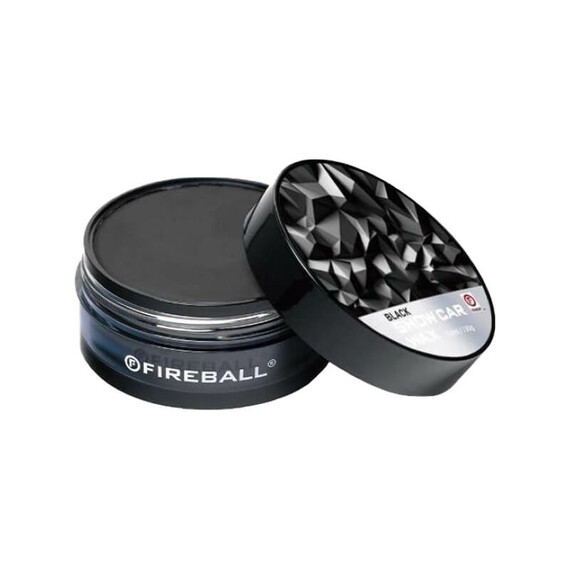 FIREBALL BLACK WAX (VOL. 20% Carnauba) 150ml - wosk do czarnych lakierów