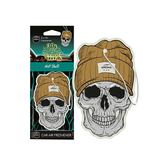 AROMA Muertos Hat Skull - zawieszka zapachowa