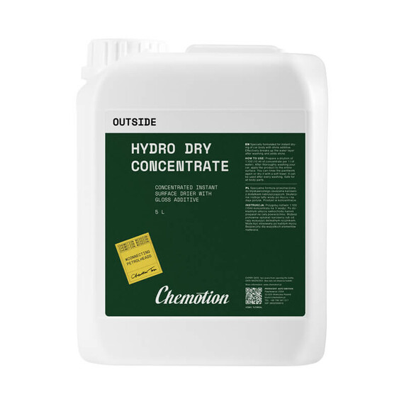 Chemotion Hydro Dry Concentrate 5L - skoncentrowany osuszacz do lakieru