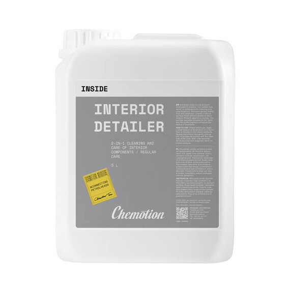 Chemotion Interior Detailer 5L - czyszczenie i pielęgnacja elementów wewnętrznych