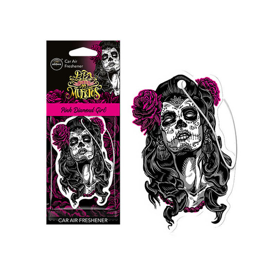 AROMA Muertos Pink Diamond Girl - zawieszka zapachowa