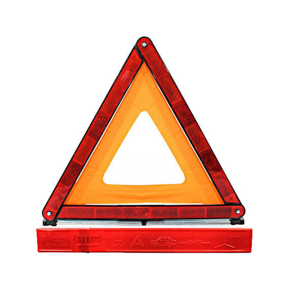 AGT trójkąt ostrzegawczy z plastikowym etui
