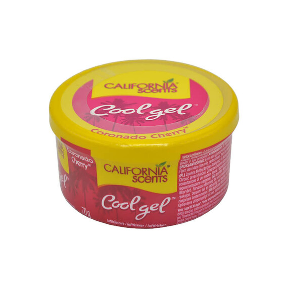 California Scents Cool Gel Coronado Cherry - zapach samochodowy 70g