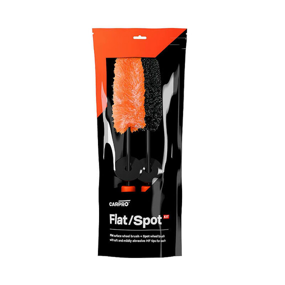 CarPro FlatSpot Wheel Brush Set - zestaw dwóch szczotek do czyszczenia felg