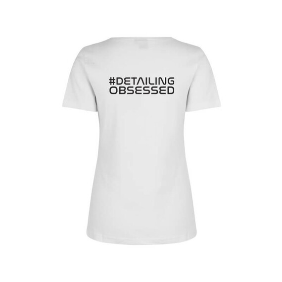 #DETAILING OBSESSED T-Shirt - damski biały