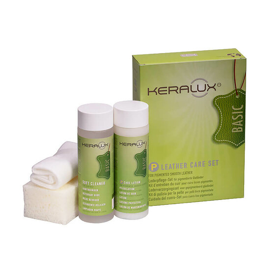 LCK Keralux Leather Care Set P 2x200ml zestaw do regularnego czyszczenia skór